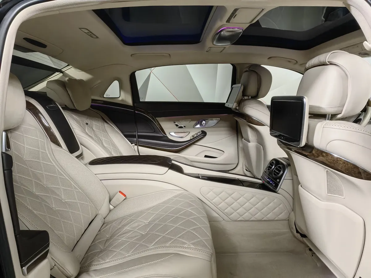 Mercedes-Benz S-Класс S 500 9G-Tronic Plus 4Matic (455 л.с.) Черный в АВИЛОН. Слайд №14
