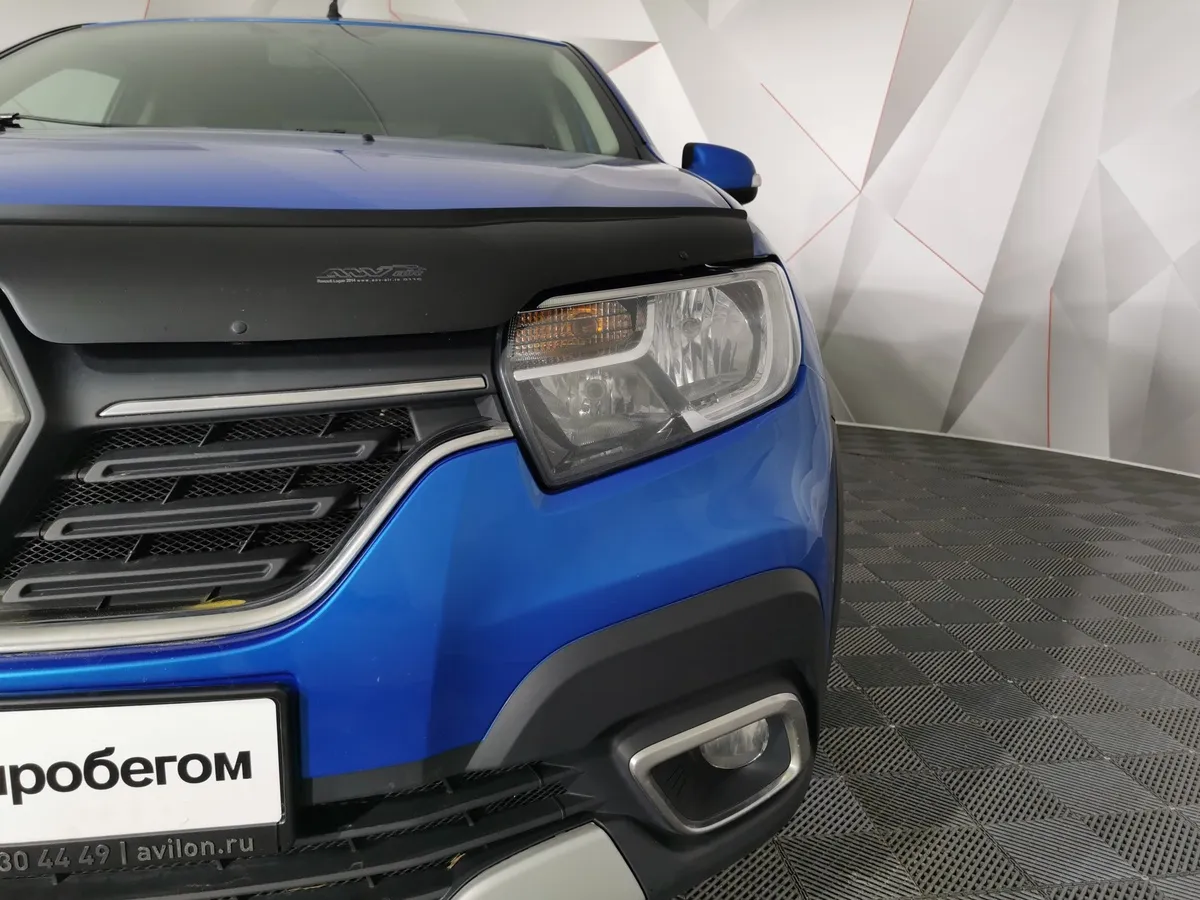 Renault Logan 1.6 AT FWD (102 л.с.) Синий в АВИЛОН. Слайд №10