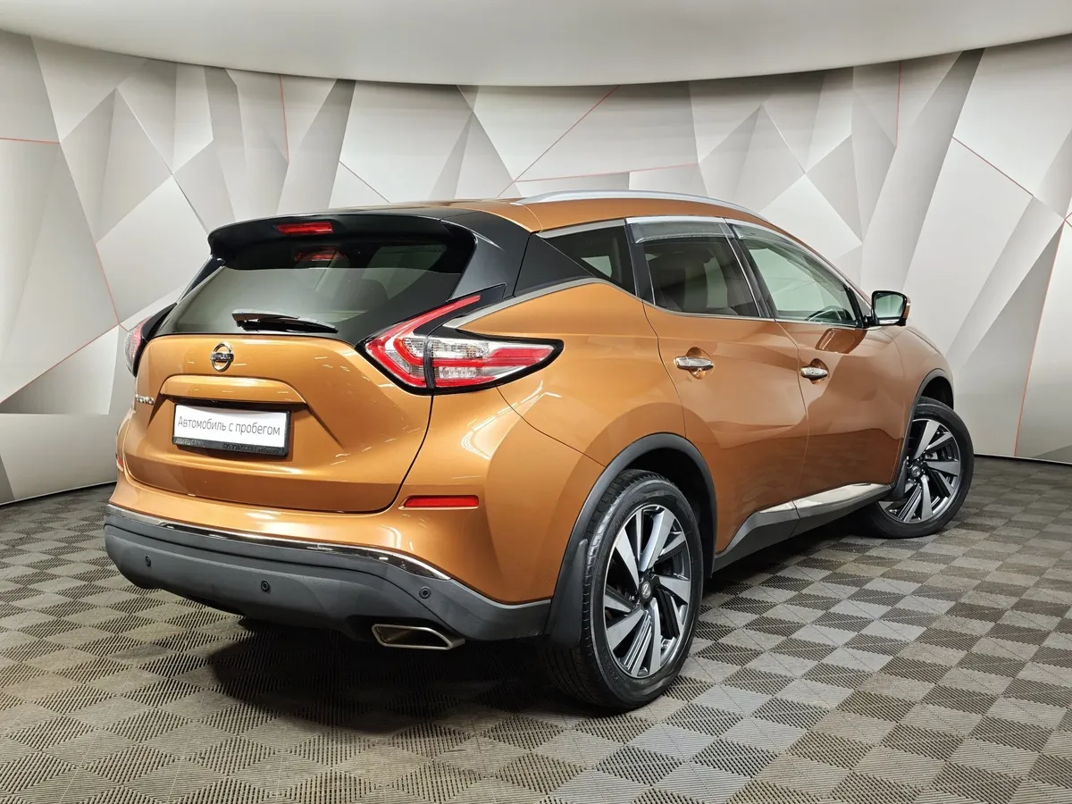 Nissan Murano 3.5 Xtronic AWD (249 л.с.) Оранжевый в АВИЛОН. Слайд №2