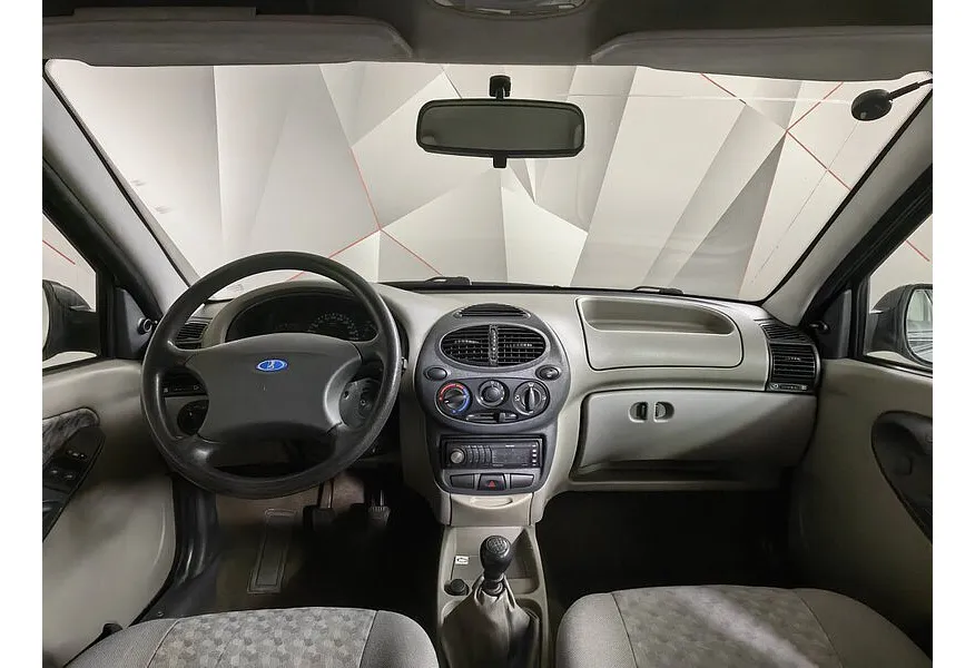 ВАЗ (Lada) Kalina 1.6 MT 8 кл (Евро-3) (81 л.с.) Серый в АВИЛОН. Слайд №12