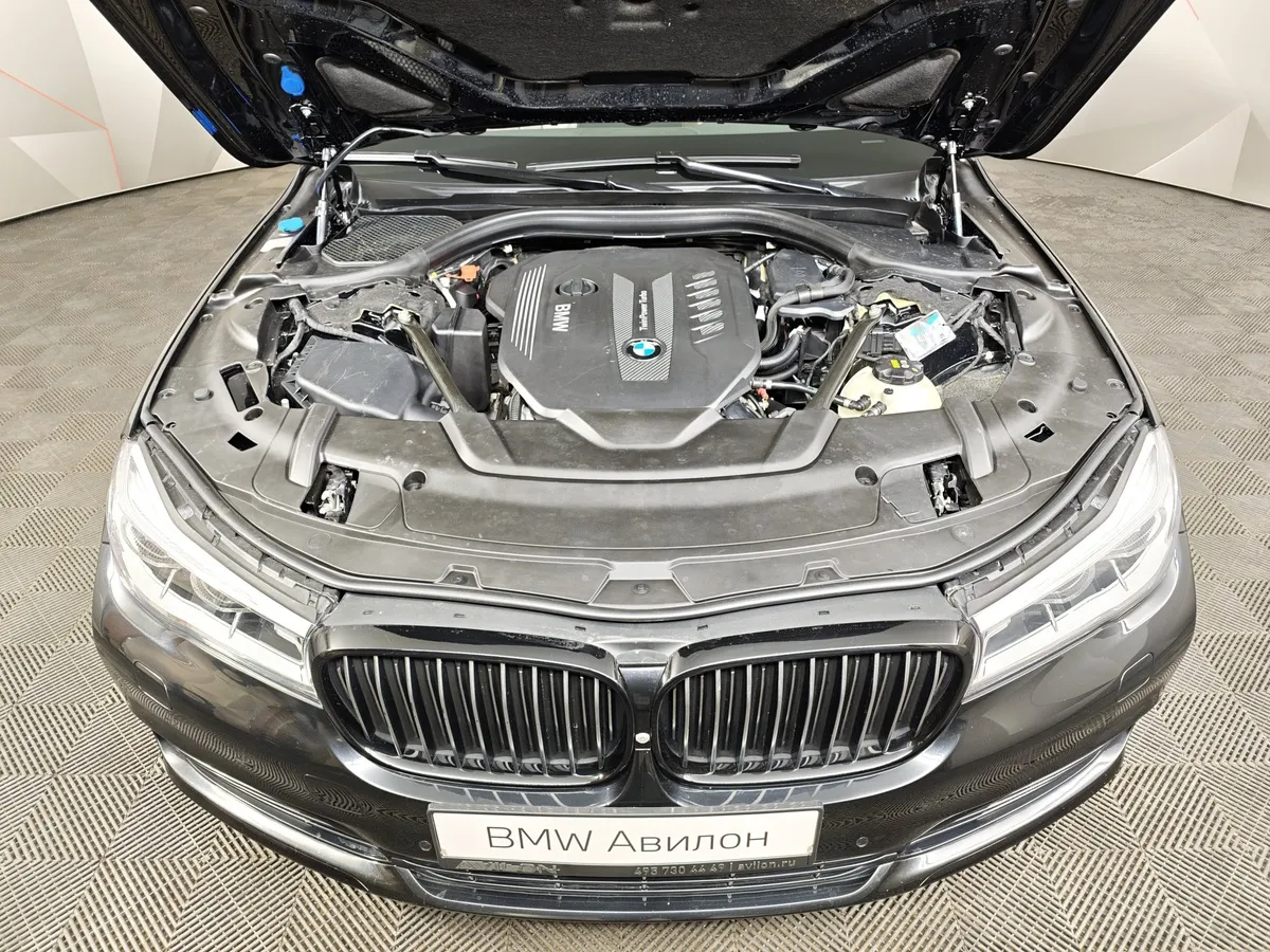 BMW 7 серия 730Ld xDrive Steptronic (249 л.с.) Base Локальная сборка Черный в АВИЛОН. Слайд №10
