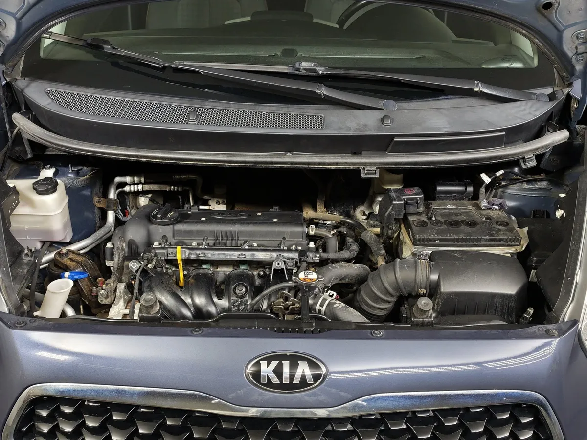 Kia Venga 1.4 MT (90 л.с.) Luxe Синий в АВИЛОН. Слайд №11