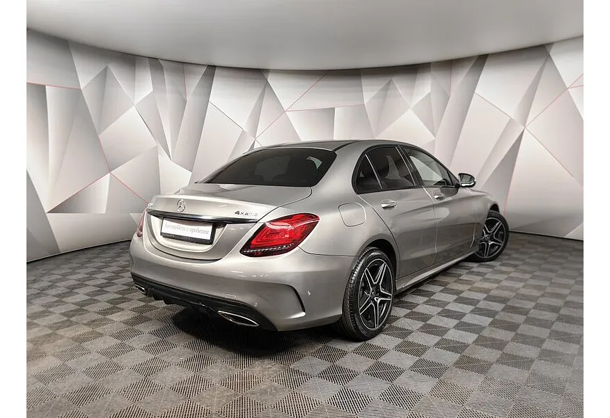 Mercedes-Benz C-Класс C 200 4Matic 9G-Tronic (184 л.с.) Sport Серебристый в АВИЛОН. Слайд №2