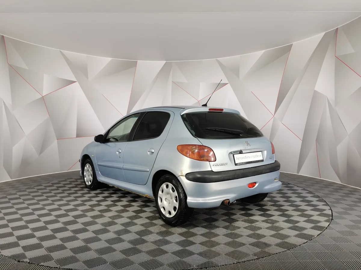 Peugeot 206 1.4 AT (75 л.с.) Серый в АВИЛОН. Слайд №4
