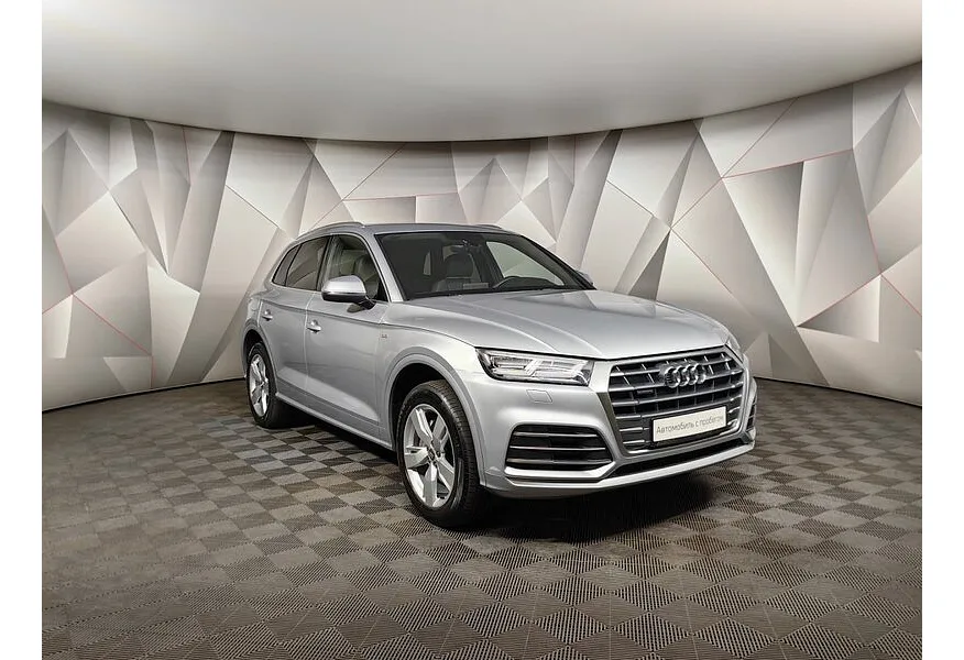 Audi Q5 2.0 TFSI S tronic quattro (249 л.с.) Sport Серебристый в АВИЛОН. Слайд №3