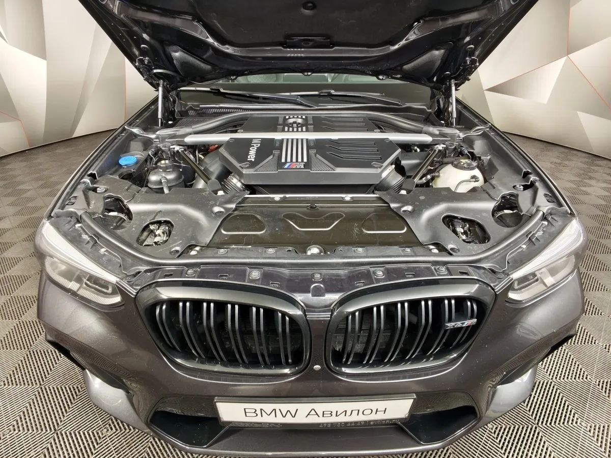 BMW X4 M 3.0 Steptronic xDrive (510 л.с.) M Competition Серый в АВИЛОН. Слайд №10