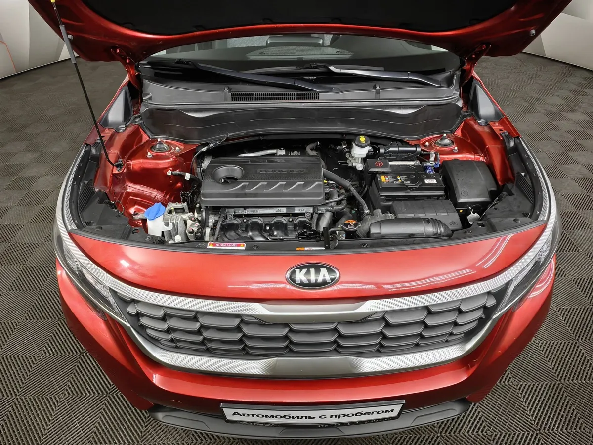 Kia Seltos 1.6 MPI AT (123 л.с.) Comfort Красный в АВИЛОН. Слайд №11