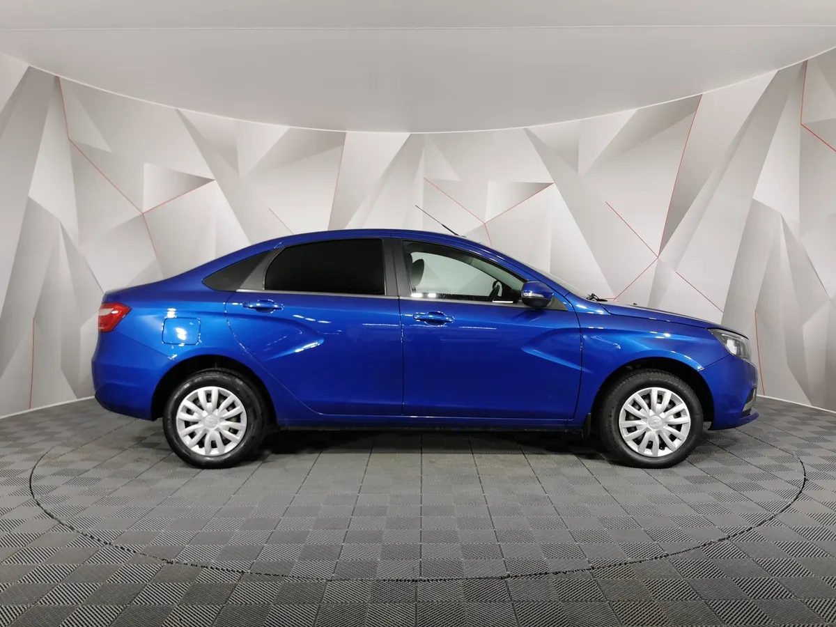 ВАЗ (Lada) Vesta 1.6 CVT (113 л.с.) Luxe Multimedia Синий в АВИЛОН. Слайд №6