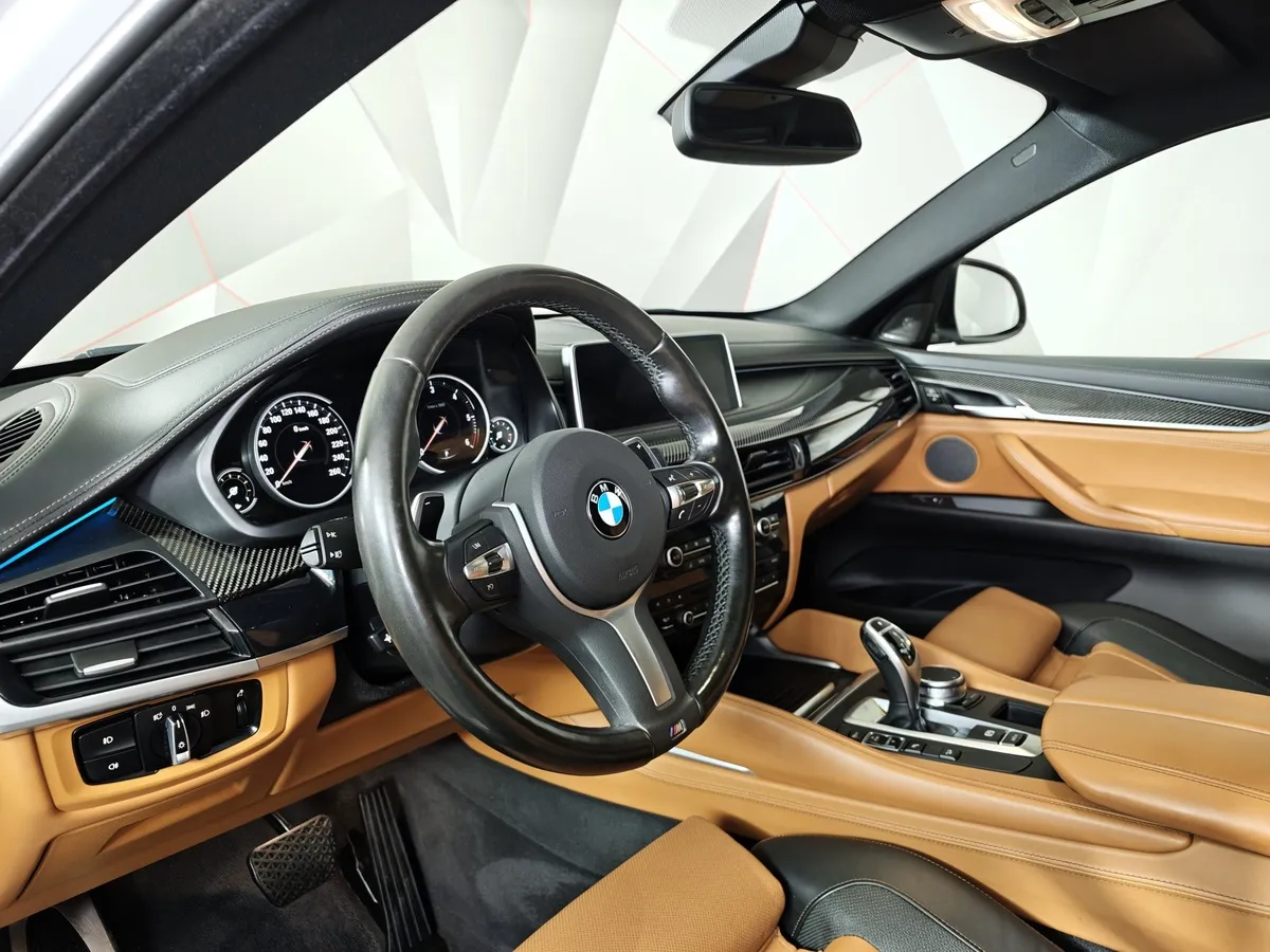 BMW X6 xDrive40d Steptronic (313 л.с.) Белый в АВИЛОН. Слайд №12