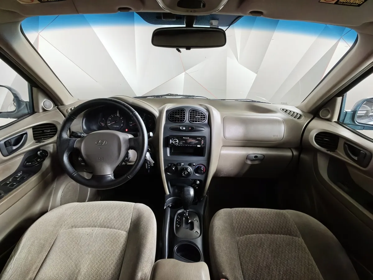 Hyundai Santa Fe 2.4 AT (150 л.с.) Зеленый в АВИЛОН. Слайд №13