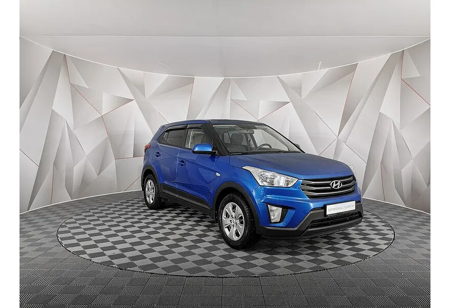 Hyundai Creta 2.0 AT (149 л.с.) Travel Синий в АВИЛОН. Слайд №3