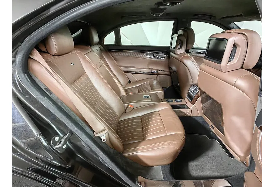 Mercedes-Benz S-Класс S 600 AT длинная база (517 л.с.) Черный в АВИЛОН. Слайд №15