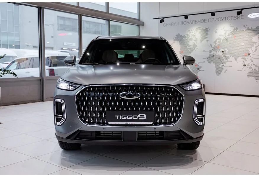 Chery Tiggo 9 2.0 AT 4WD (249 л.с.) Ultra Серый в АВИЛОН. Слайд №5