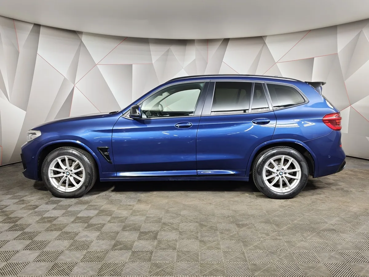 BMW X3 xDrive20i AT (184 л.с.) Синий в АВИЛОН. Слайд №5