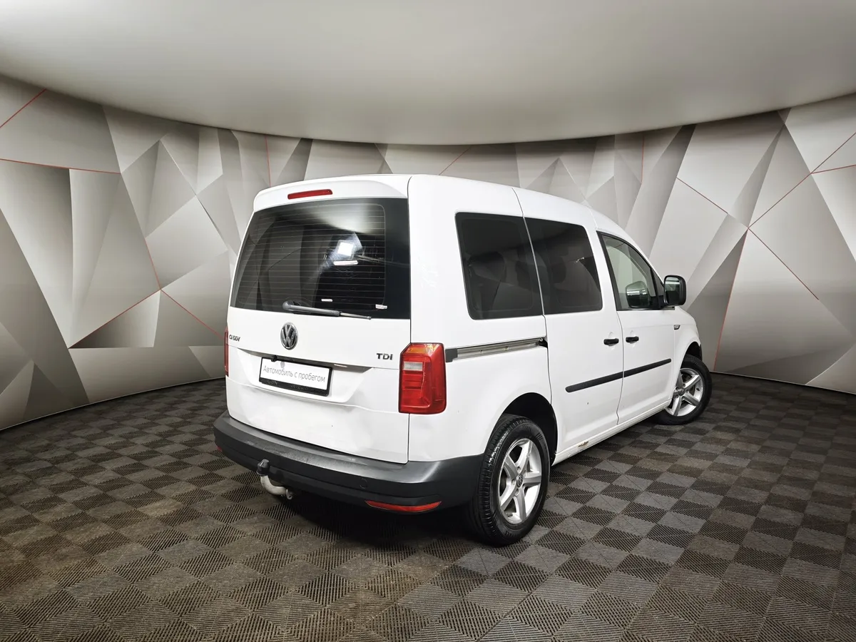 Volkswagen Caddy 1.6 TDI DSG (102 л.с.) Comfortline (5 мест) Белый в АВИЛОН. Слайд №2
