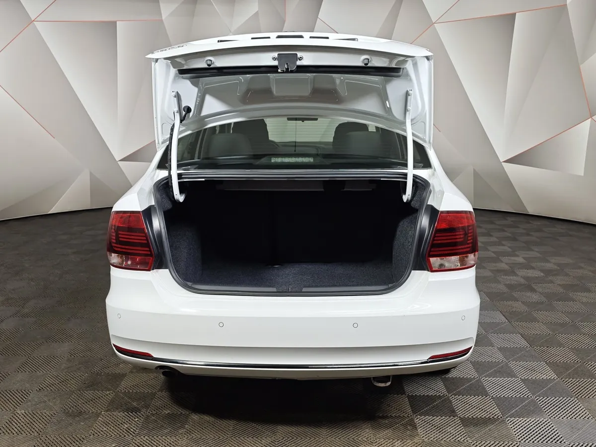Volkswagen Polo 1.6 Tiptronic (105 л.с.) Comfortline Белый в АВИЛОН. Слайд №12
