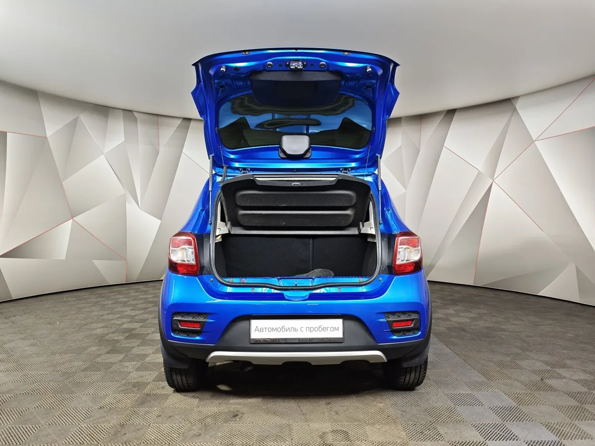Renault Sandero 1.6 AT (103 л.с.) Stepway Синий в АВИЛОН. Слайд №12