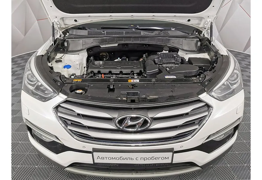 АВИЛОН - Hyundai Santa Fe 2.4 AT AWD (171 л.с.) High-Tech + Premium Белый - slide 17