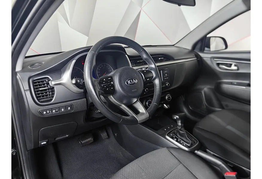 Kia Rio X 1.6 AT (123 л.с.) Luxe Черный в АВИЛОН. Слайд №10