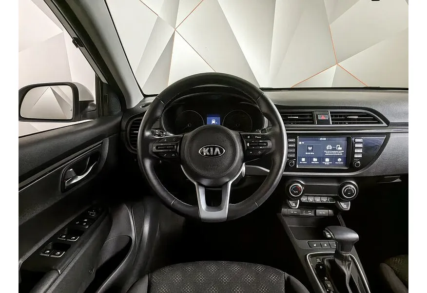 Kia Rio 1.6 AT (123 л.с.) Белый в АВИЛОН. Слайд №20