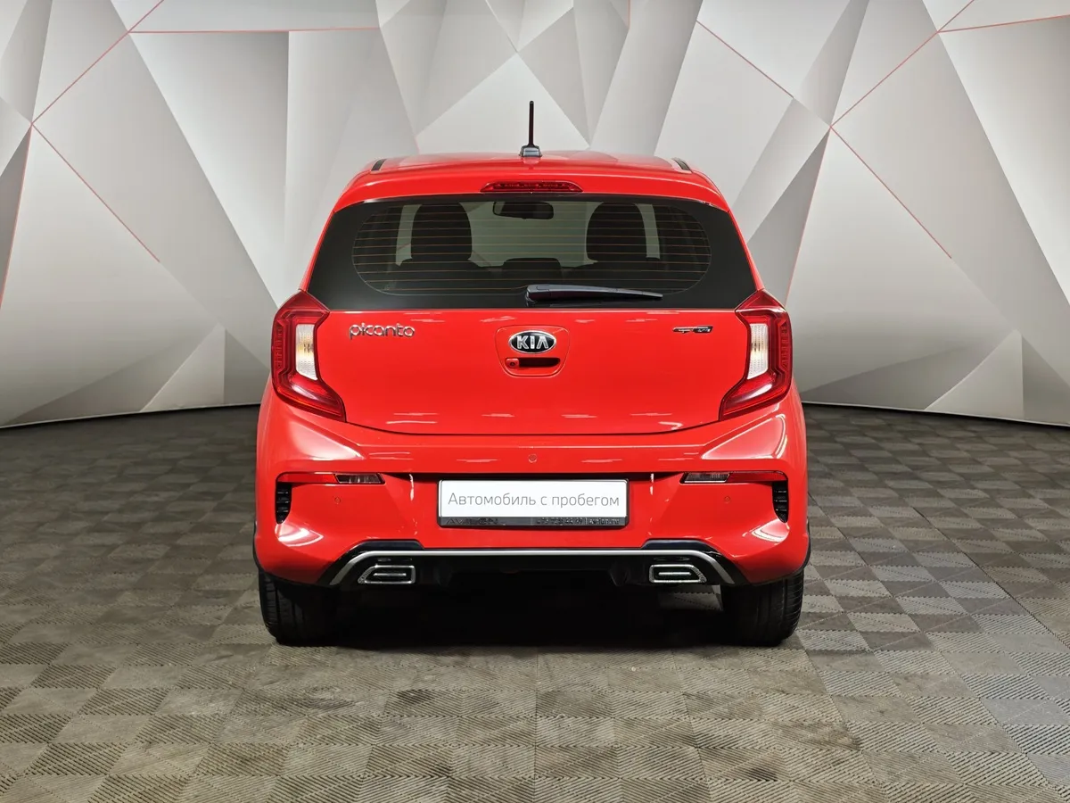 Kia Picanto 1.2 MPI AT (84 л.с.) GT Line Красный в АВИЛОН. Слайд №8