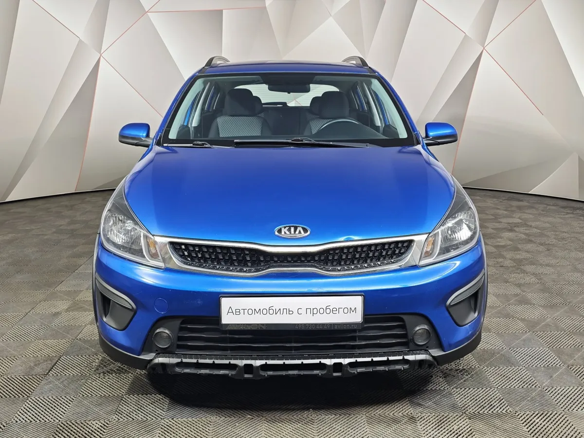 Kia Rio 1.4 AT (100 л.с.) Fleet Синий в АВИЛОН. Слайд №7