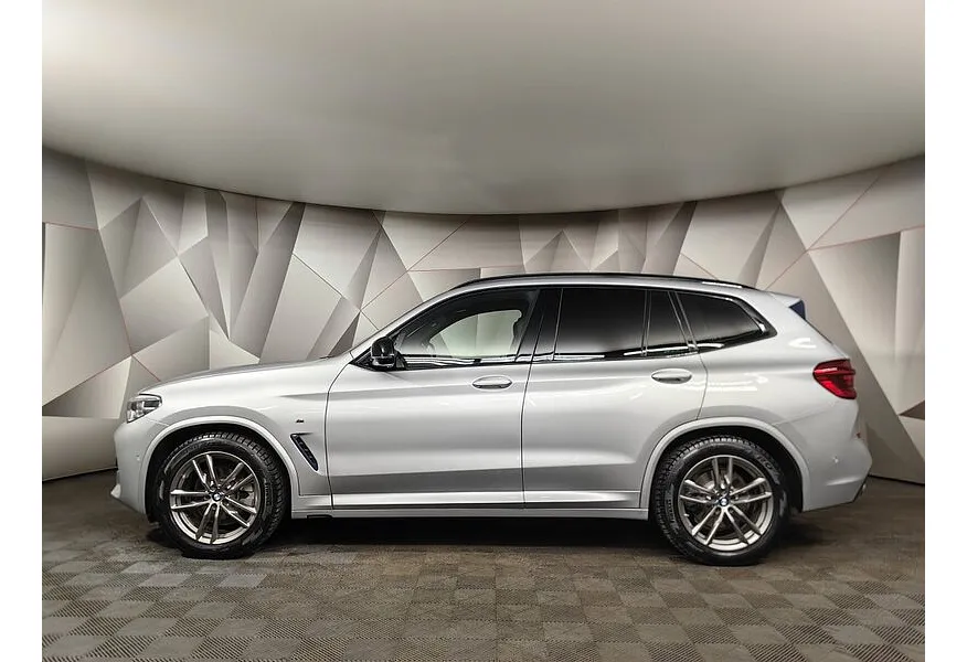 BMW X3 xDrive20d AT (190 л.с.) Серебристый в АВИЛОН. Слайд №5