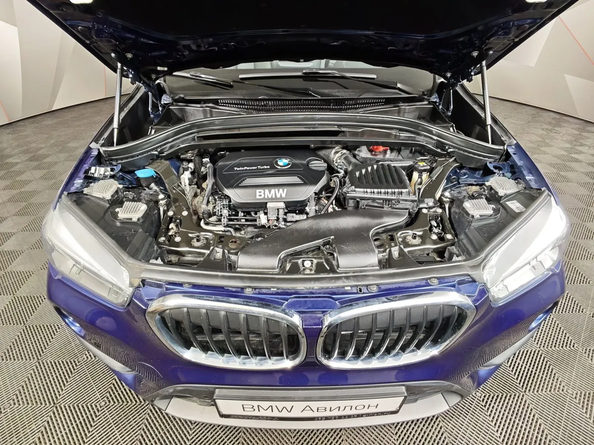 BMW X1 18d xDrive AT (150 л.с.) Advantage Plus (Локальная сборка) Синий в АВИЛОН. Слайд №10