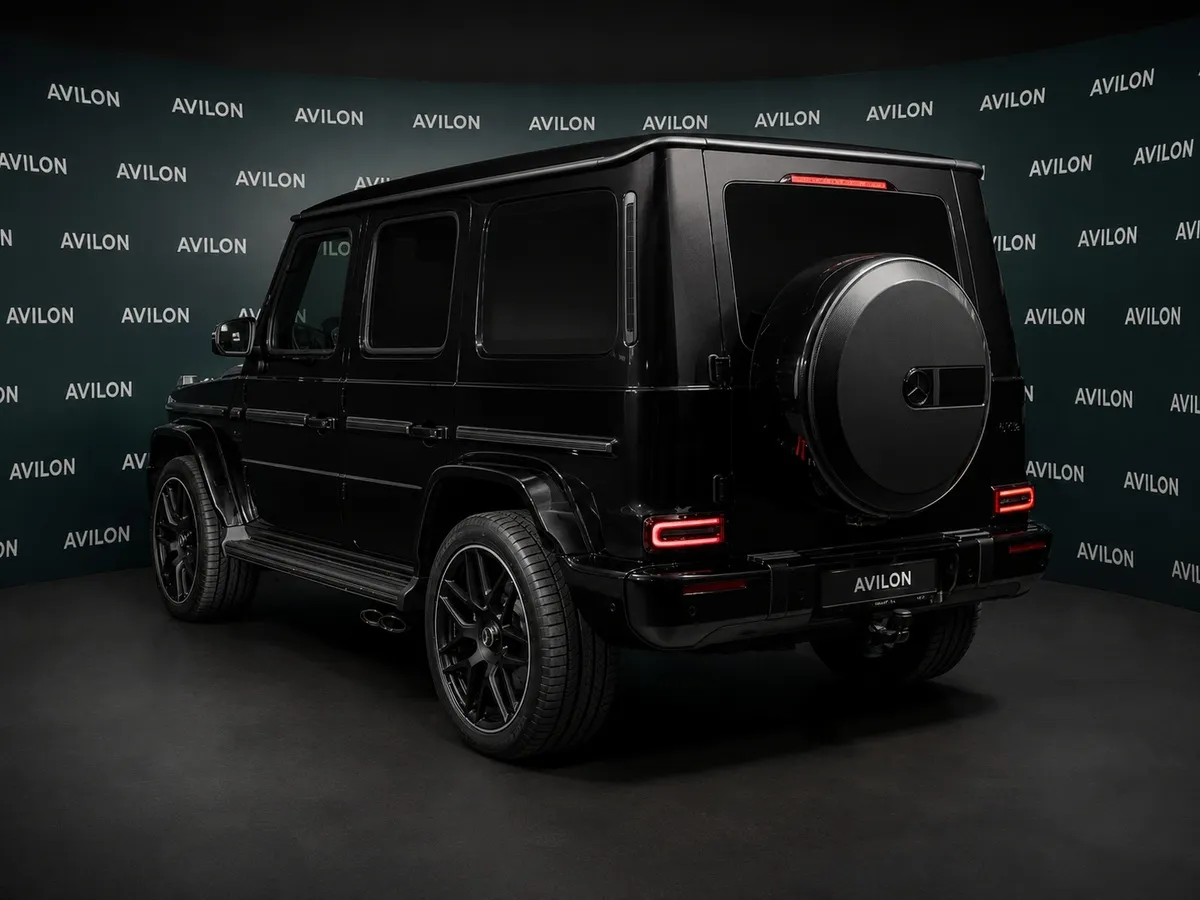 Mercedes-Benz G-Класс G 63 AMG Speedshift 4Matic (585 л.с.) Черный в АВИЛОН. Слайд №7