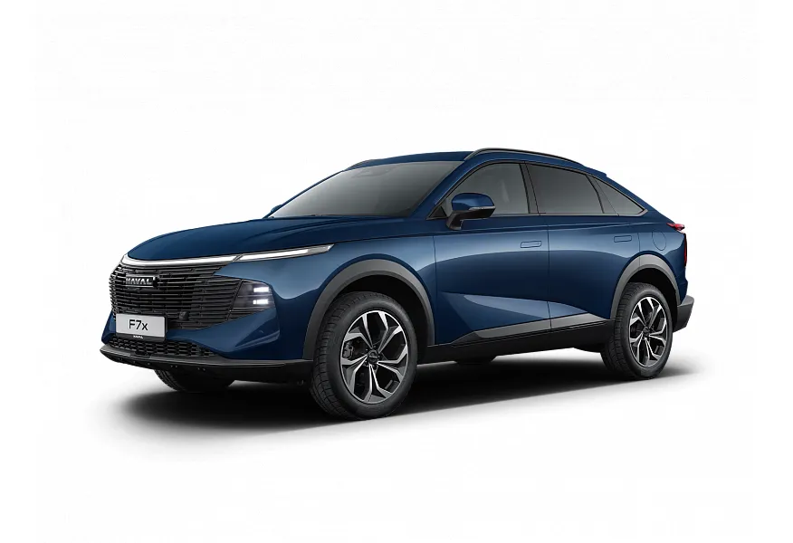 Haval F7x 2.0 DCT 4WD (192 л.с.) Premium Синий в АВИЛОН. Слайд №1