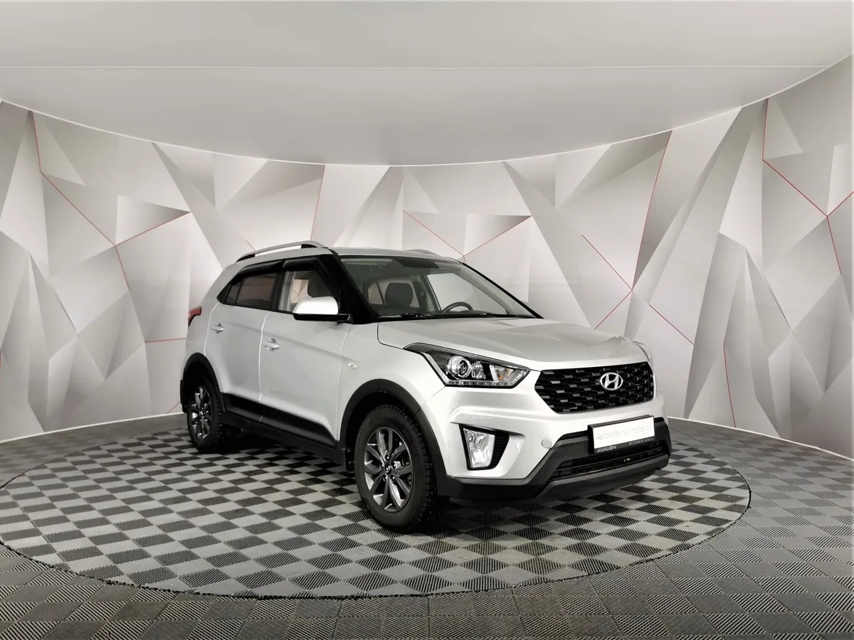 Hyundai Creta 2.0 AT (149 л.с.) Travel Серый в АВИЛОН. Слайд №3