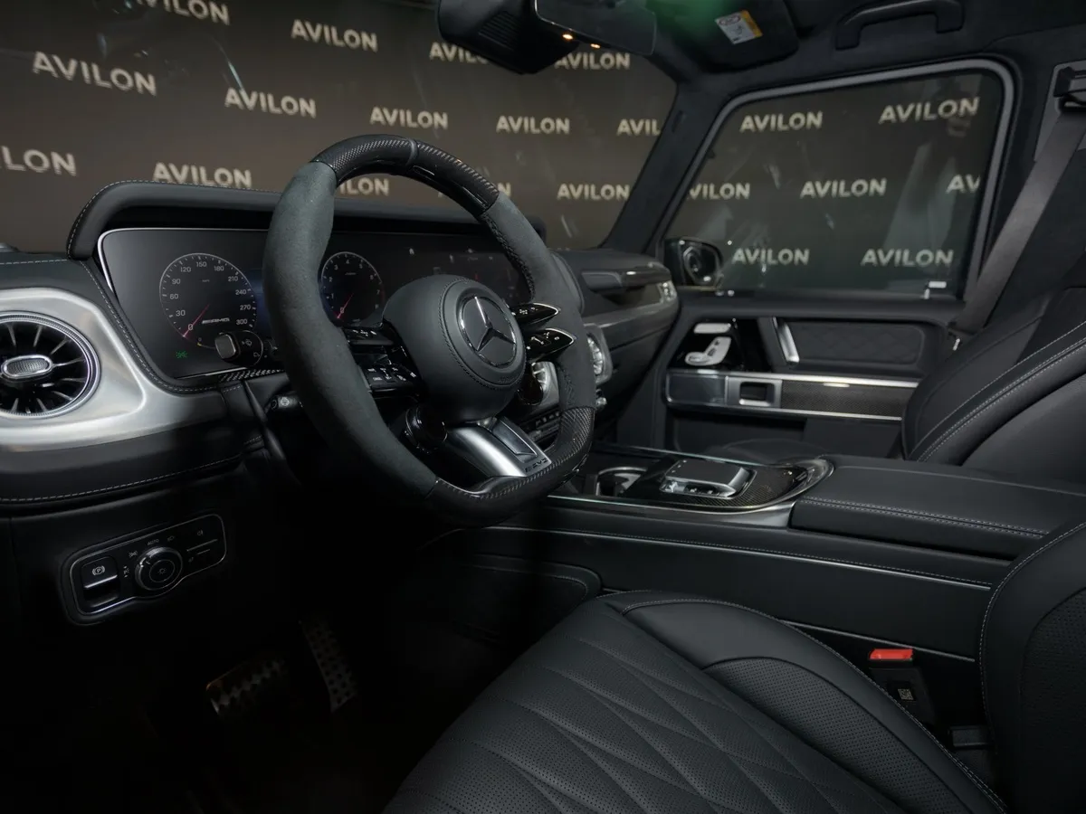 Mercedes-Benz G-Класс G 63 AMG Speedshift 4Matic (585 л.с.) Черный в АВИЛОН. Слайд №9
