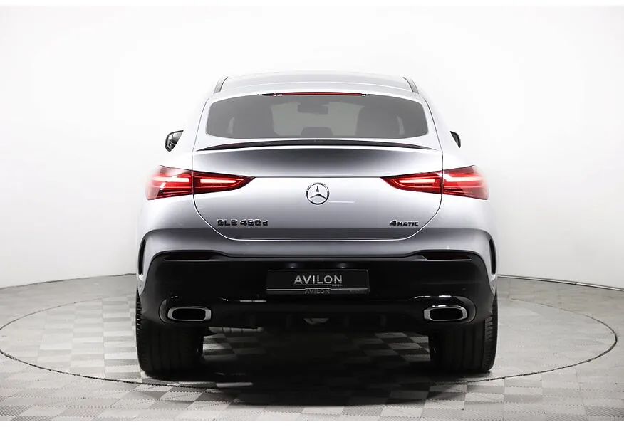 Mercedes-Benz GLE Купе 450 d 4MATIC 9G-TRONIC (367 л.с.) Серебристый в АВИЛОН. Слайд №4
