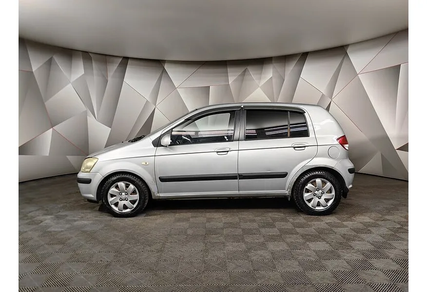 Hyundai Getz 1.3 AT (82 л.с.) Серебристый в АВИЛОН. Слайд №5