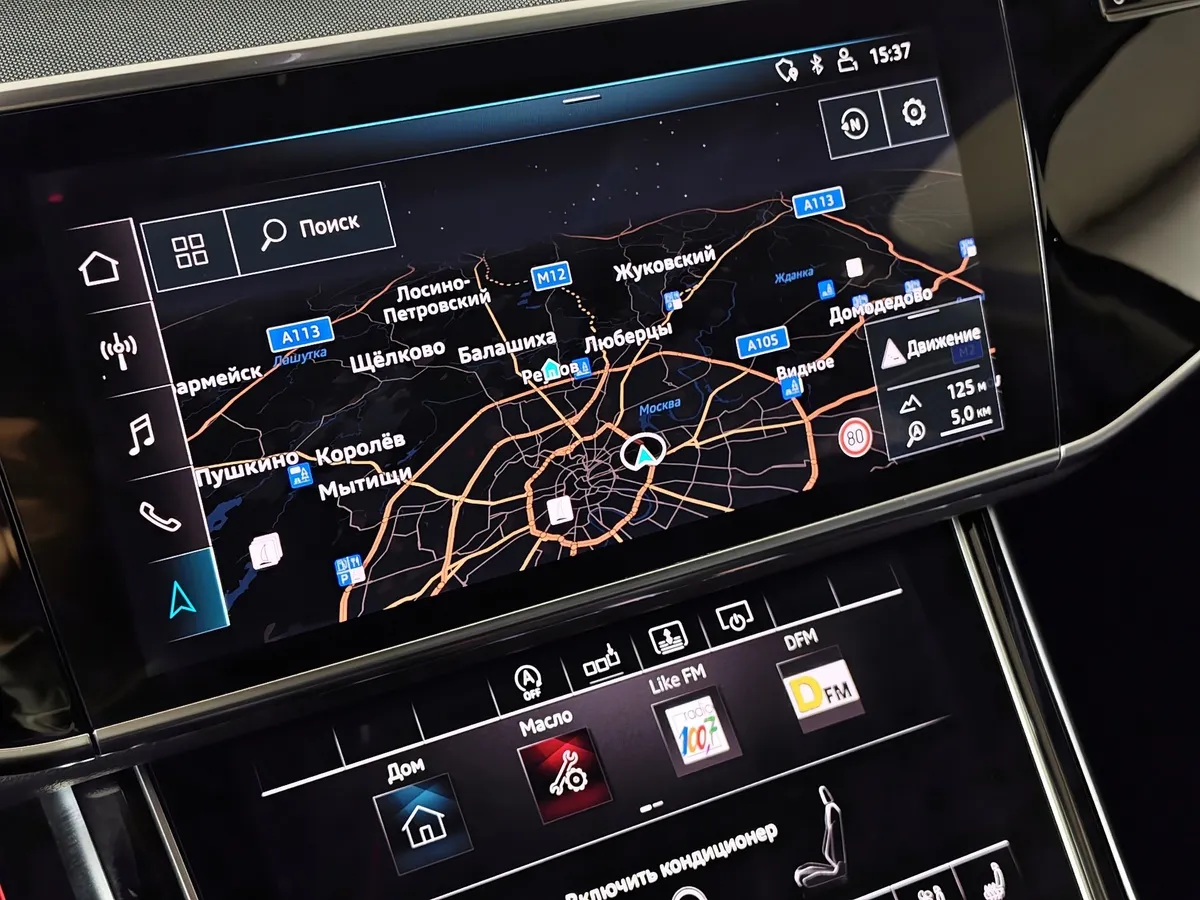 Audi A8 3.0 TFSI L tiptronic quattro (340 л.с.) Черный в АВИЛОН. Слайд №23