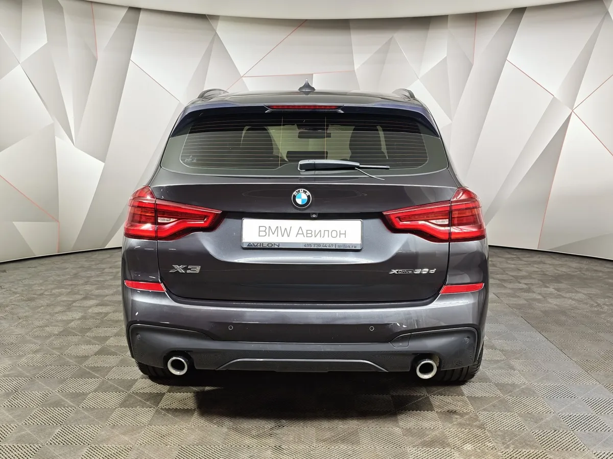 BMW X3 xDrive30d AT (249 л.с.) M Sport Серый в АВИЛОН. Слайд №4