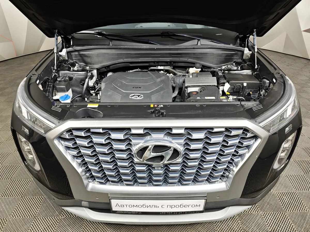Hyundai Palisade 3.8 АТ 4WD (249 л.с.) 7 мест Calligraphy Черный в АВИЛОН. Слайд №11