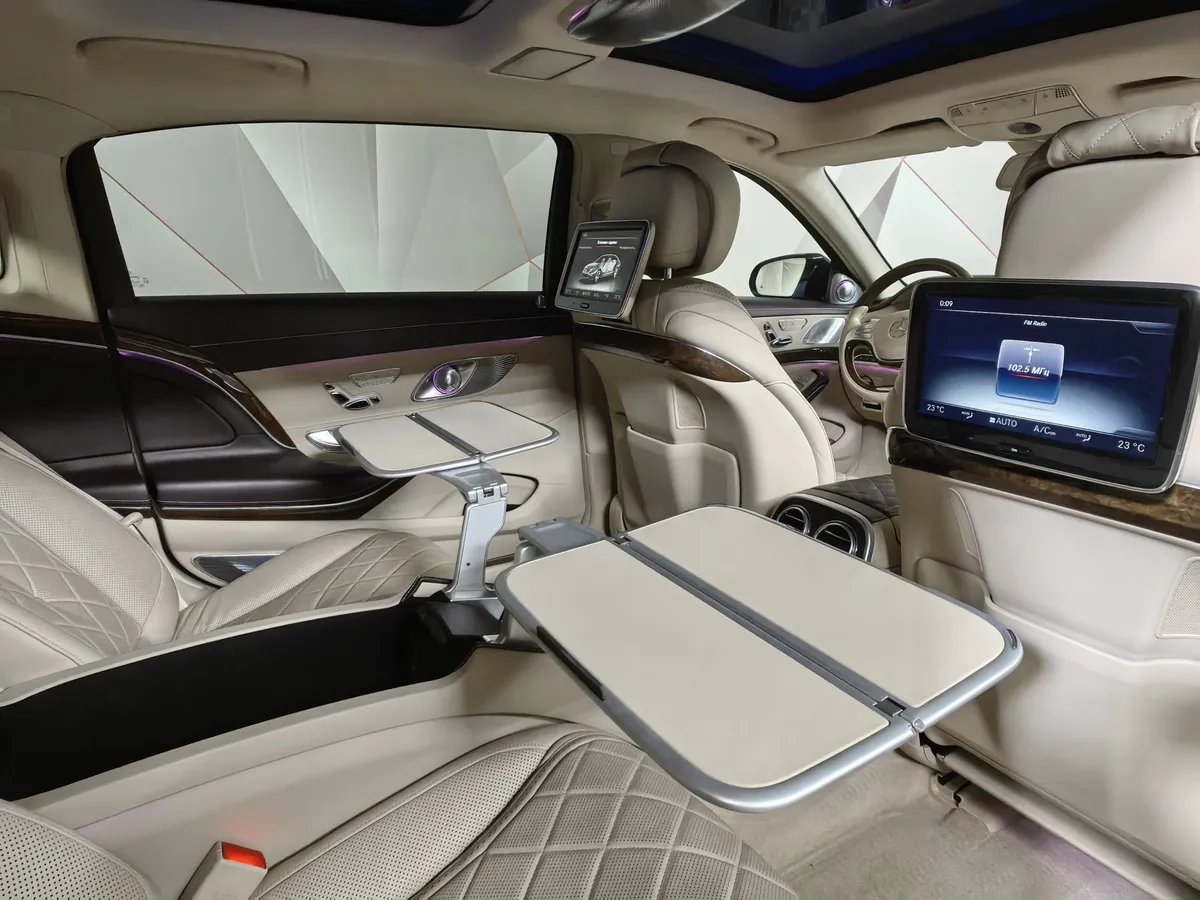 Mercedes-Benz S-Класс S 500 9G-Tronic Plus 4Matic (455 л.с.) Черный в АВИЛОН. Слайд №25