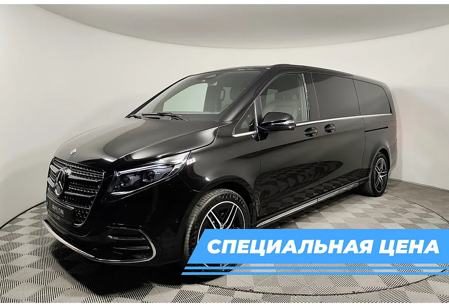 АВИЛОН - Mercedes-Benz V-Класс V 300 d L3 4MATIC 9G-TRONIC (237 л.с.) Avantgarde Черный - slide 0