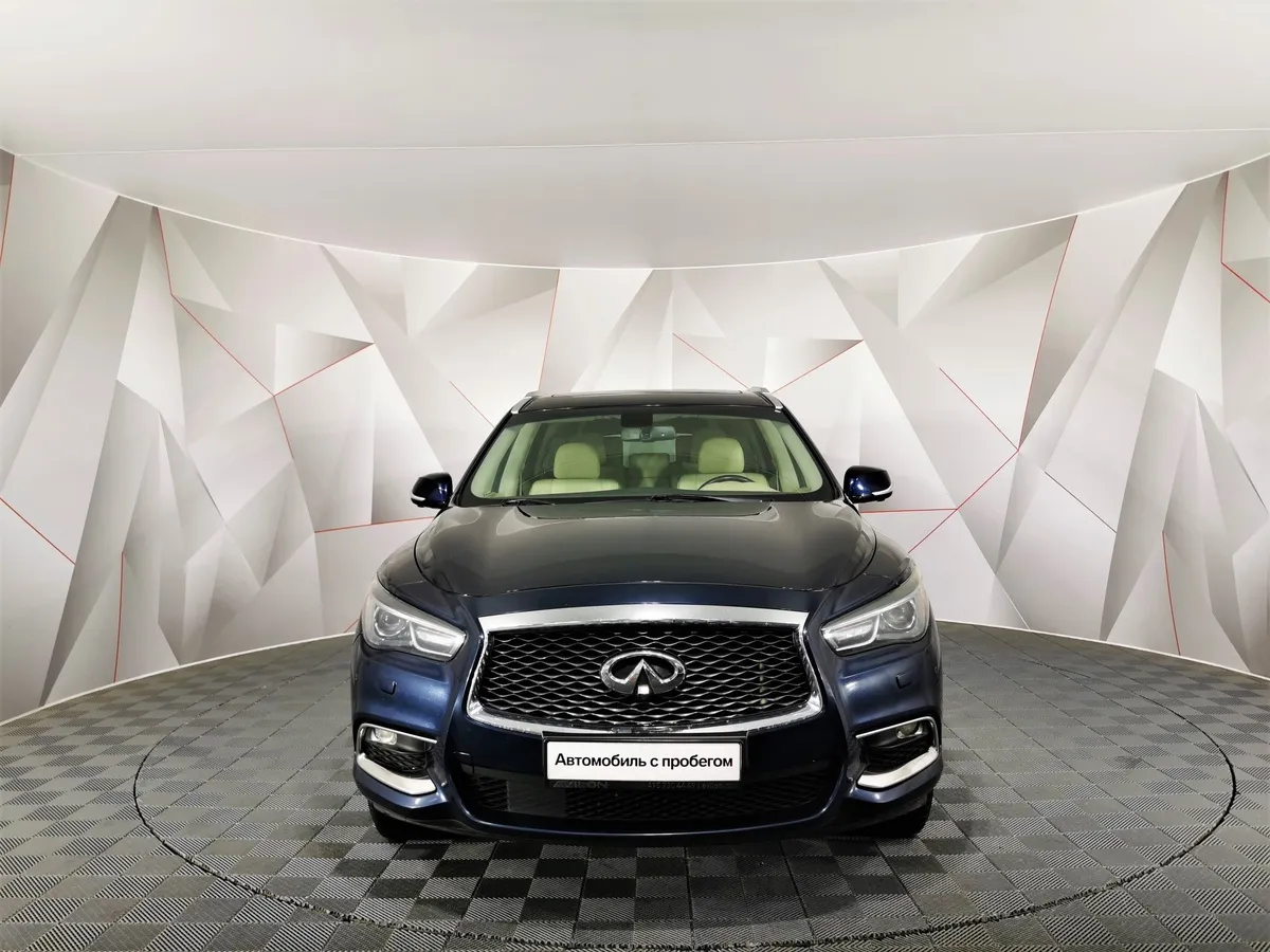 Infiniti QX60 3.5 CVT 4WD (283 л.с.) Premium Синий в АВИЛОН. Слайд №7