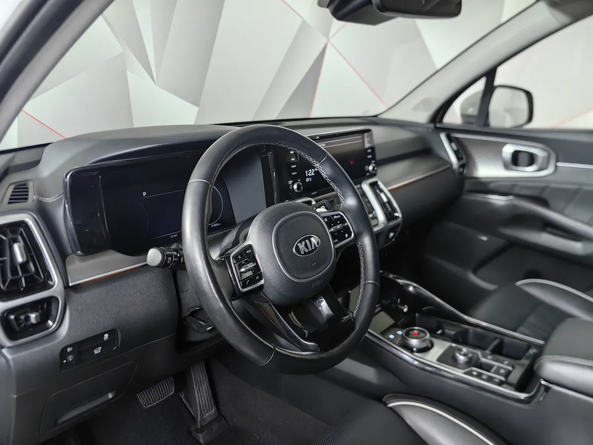 Kia Sorento 2.2 CRDi 4WD DCT (199 л.с.) Premium Plus Белый в АВИЛОН. Слайд №19