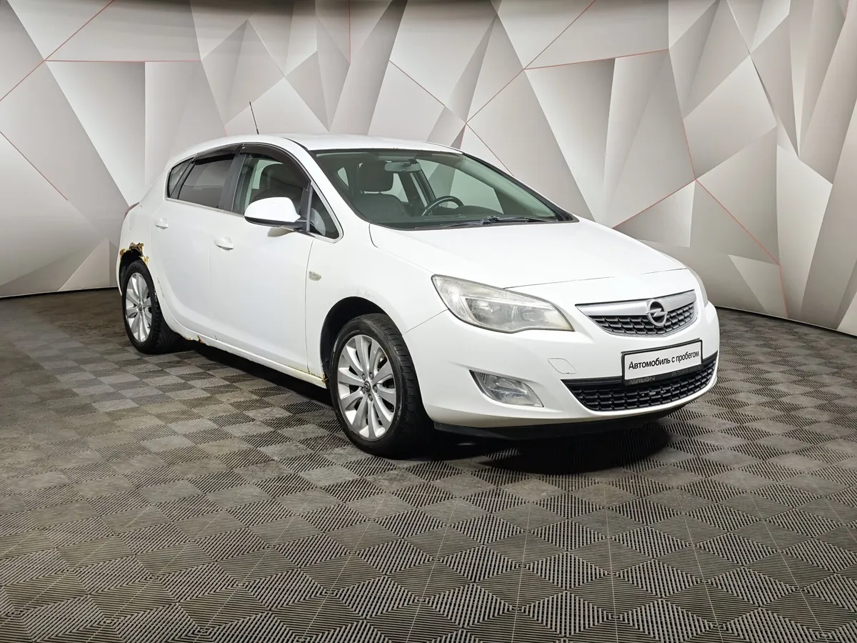 Opel Astra 1.6 AT (115 л.с.) Cosmo Белый в АВИЛОН. Слайд №3