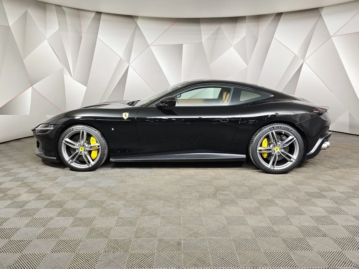 Ferrari Roma 3.9 AMT (620 л.с.) Черный в АВИЛОН. Слайд №5