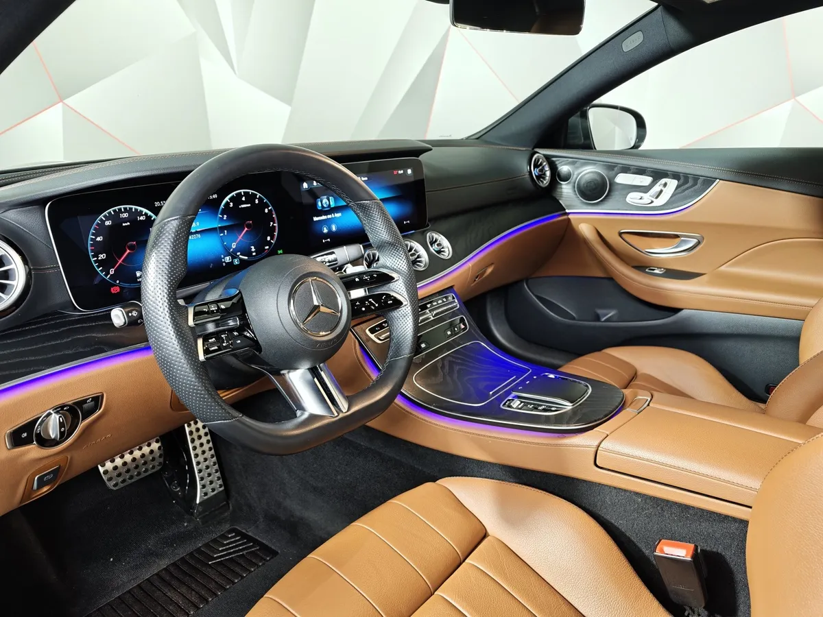 Mercedes-Benz E-Класс E 200 4MATIC 9G-TRONIC (197 л.с.) Sport Серый в АВИЛОН. Слайд №18