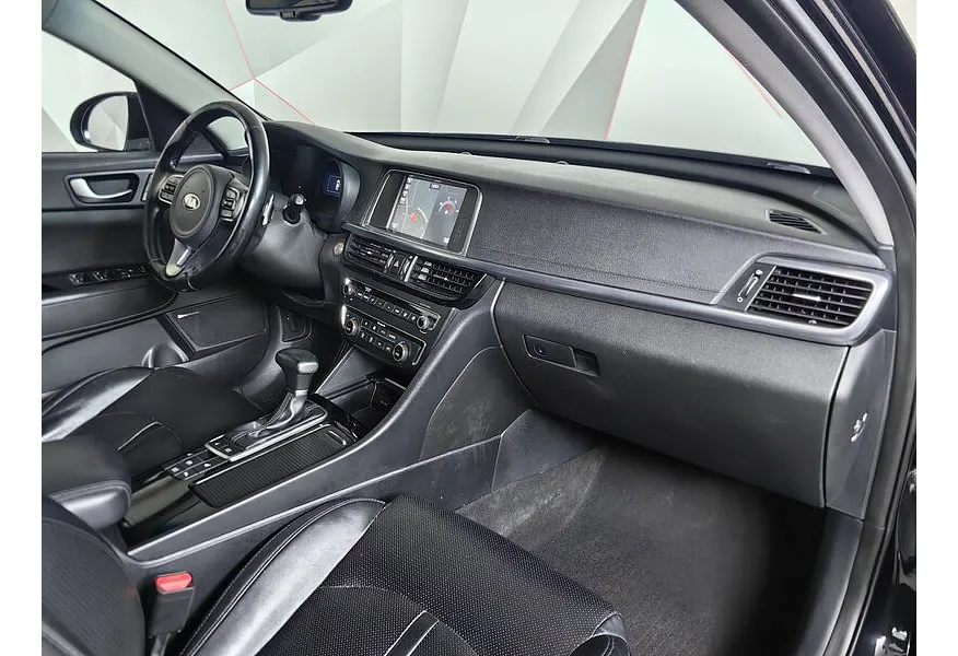 Kia Optima 2.4 GDI AT (188 л.с.) Classic Черный в АВИЛОН. Слайд №10
