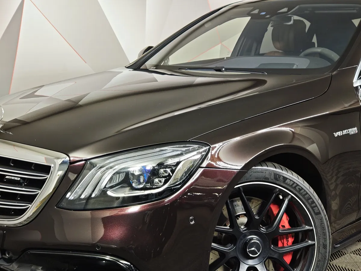 Mercedes-Benz S-Класс S 63 AMG 4Matic Speedshift Plus 7G-Tronic длинная база (585 л.с.) Черный в АВИЛОН. Слайд №10