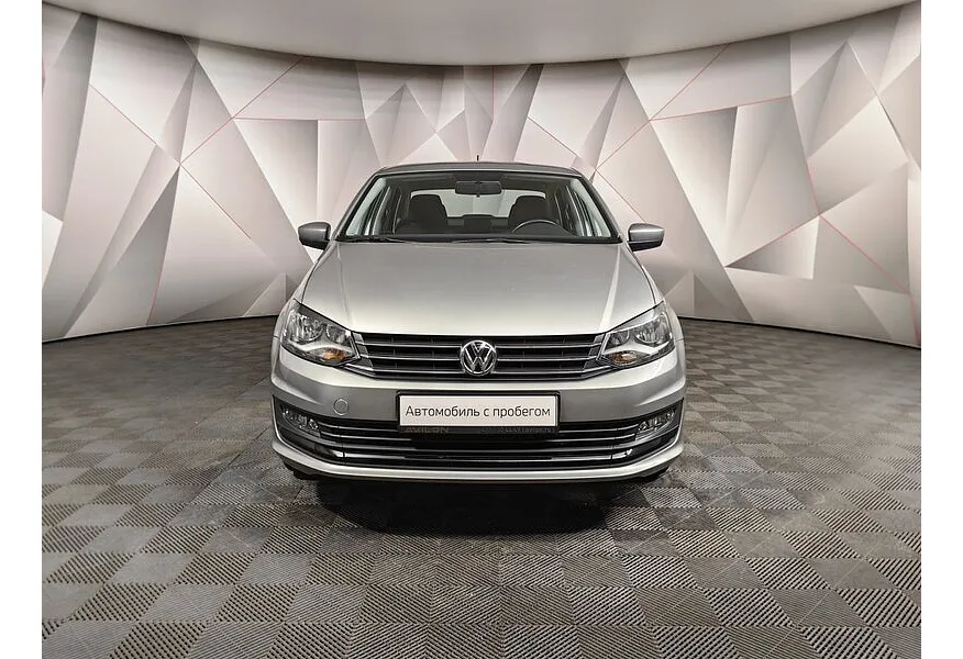 Volkswagen Polo 1.6 MPI AT (110 л.с.) Drive Серебристый в АВИЛОН. Слайд №7