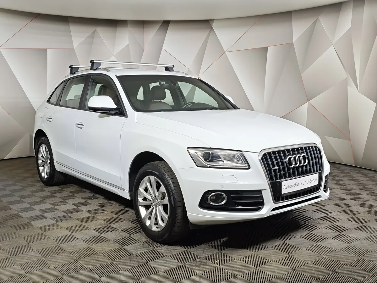 Audi Q5 2.0 TFSI Tiptronic quattro (180 л.с.) Белый в АВИЛОН. Слайд №3