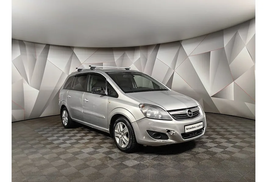 Opel Zafira 1.8 MT (140 л.с.) Серебристый в АВИЛОН. Слайд №3