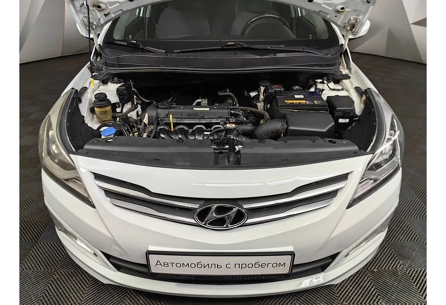 Hyundai Solaris 1.6 AT (123 л.с.) Comfort Белый в АВИЛОН. Слайд №16